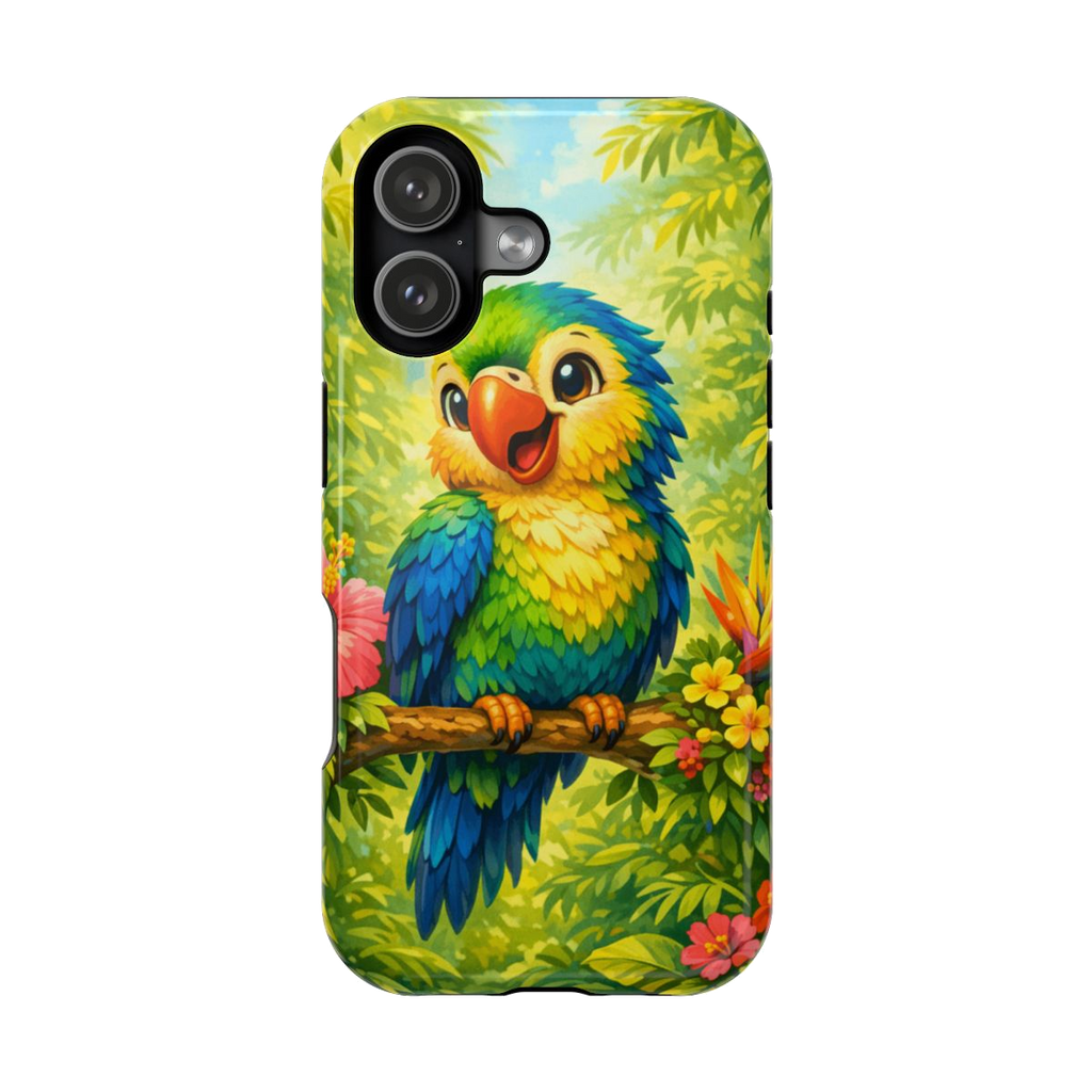 Cheery Parrot Phone Case - iPhone 17