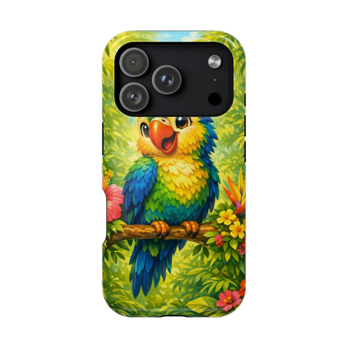 Cheery Parrot Phone Case - iPhone 17 Pro