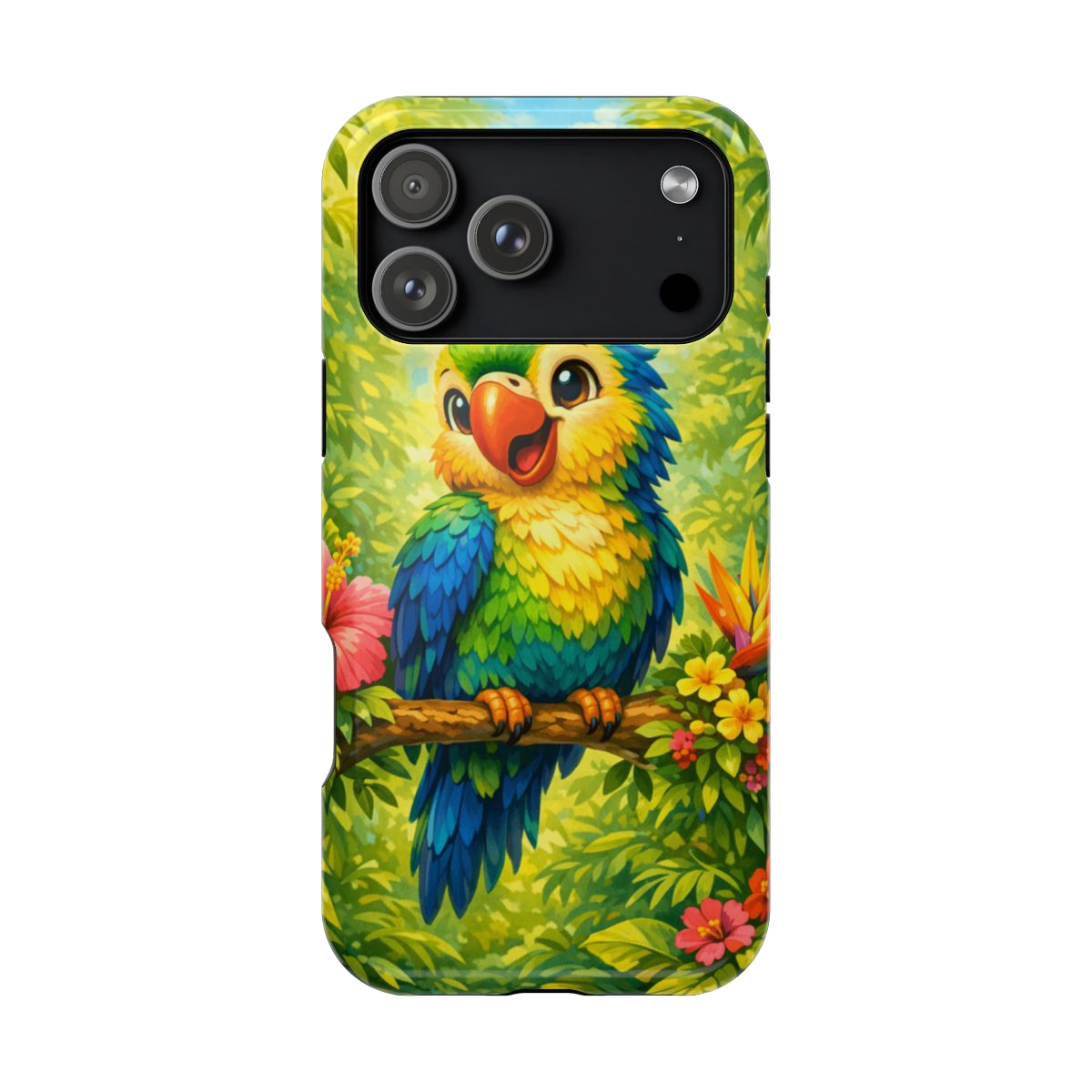 Cheery Parrot Phone Case - iPhone 17 Pro Max