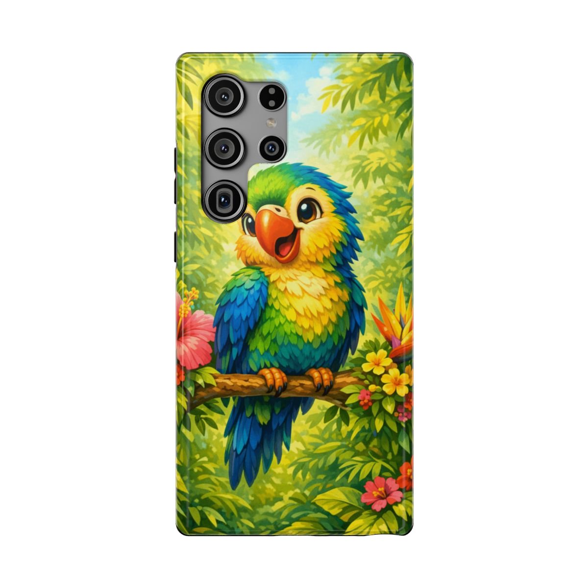 Cheery Parrot Phone Case - Samsung Galaxy S23 Ultra
