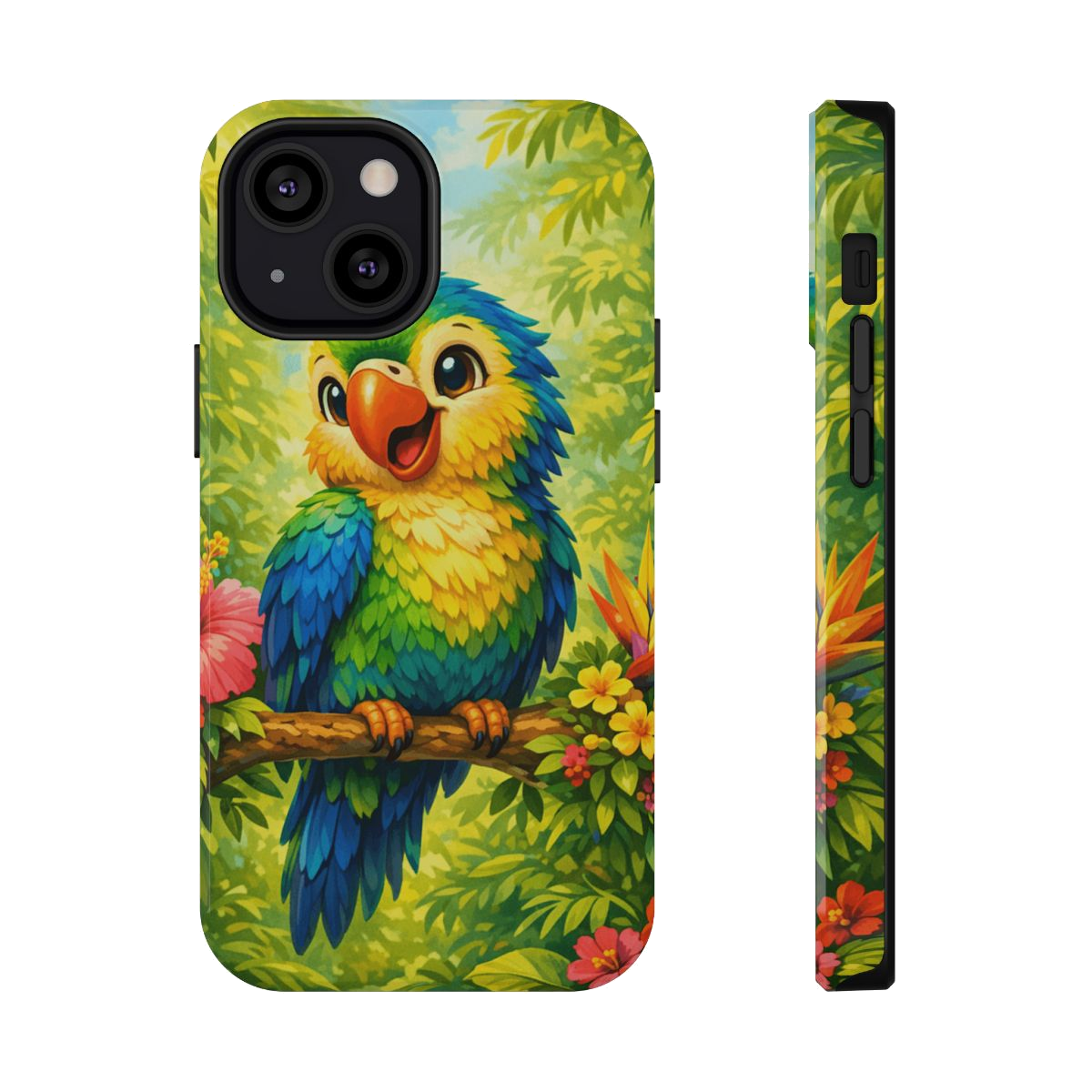 Cheery Parrot Phone Case - iPhone 13 Mini