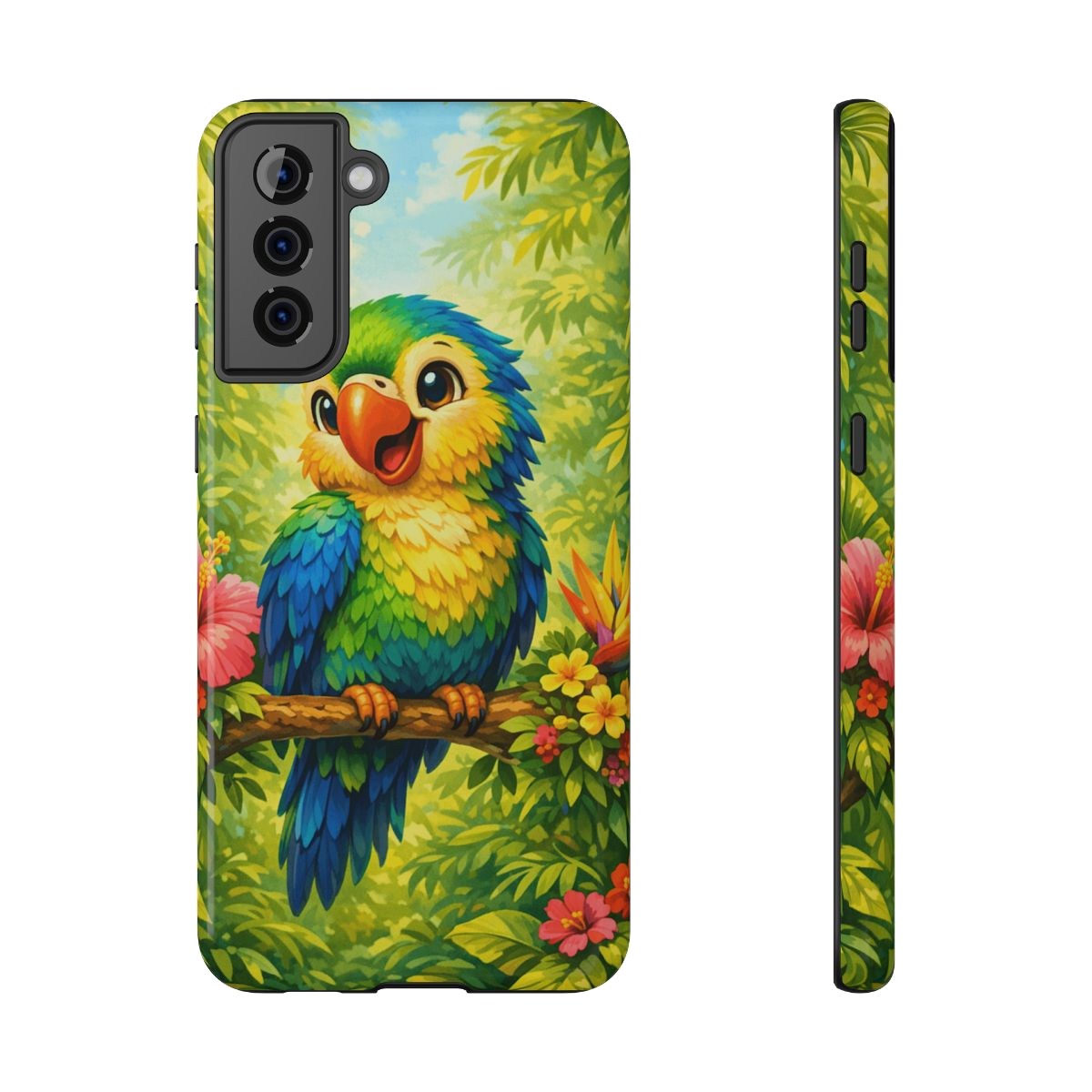 Cheery Parrot Phone Case - Samsung Galaxy S21 Plus