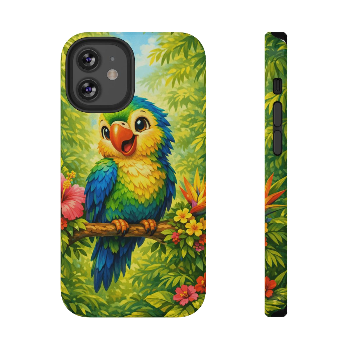 Cheery Parrot Phone Case - iPhone 12 Mini