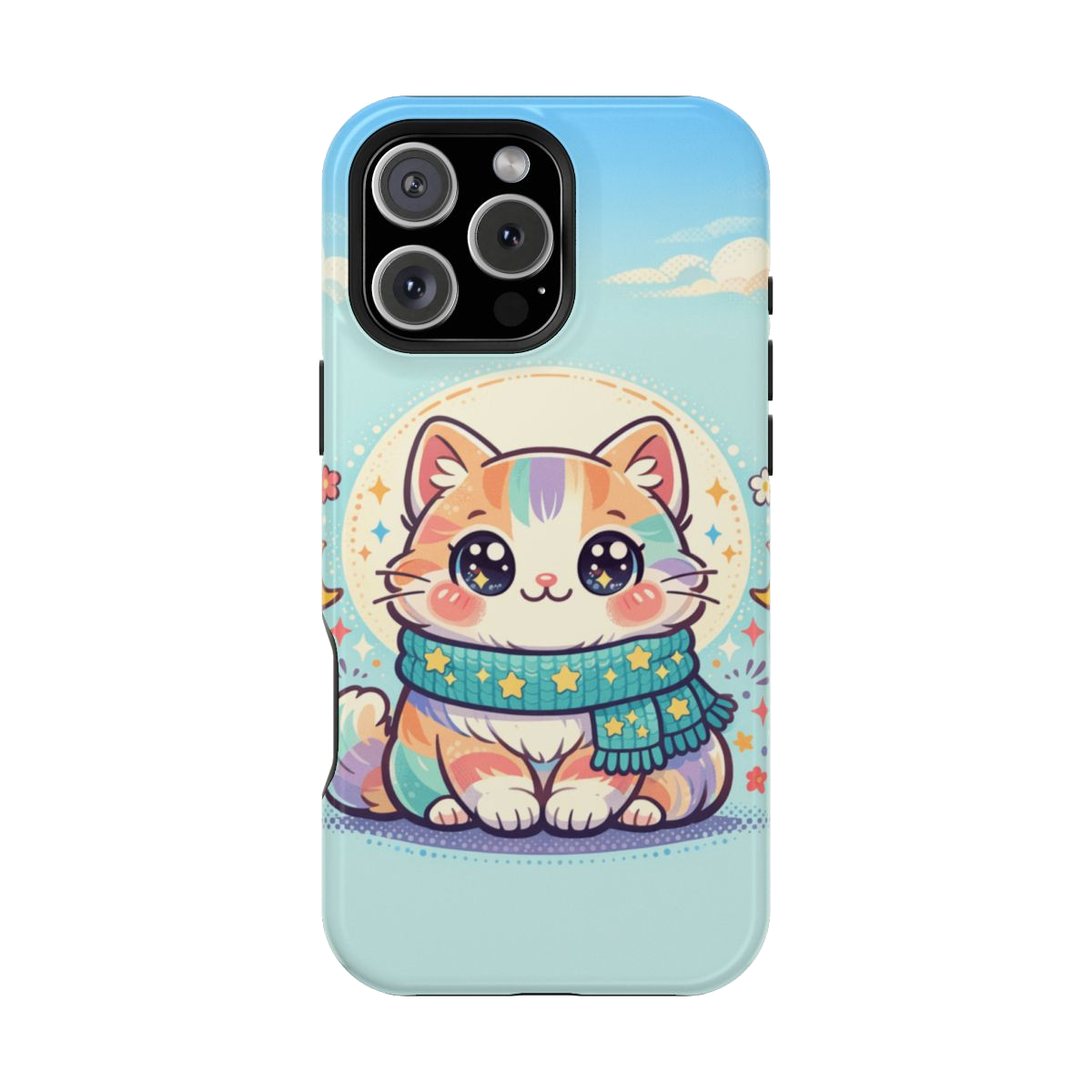 Happy Kitty Phone Case - iPhone 16 Pro Max