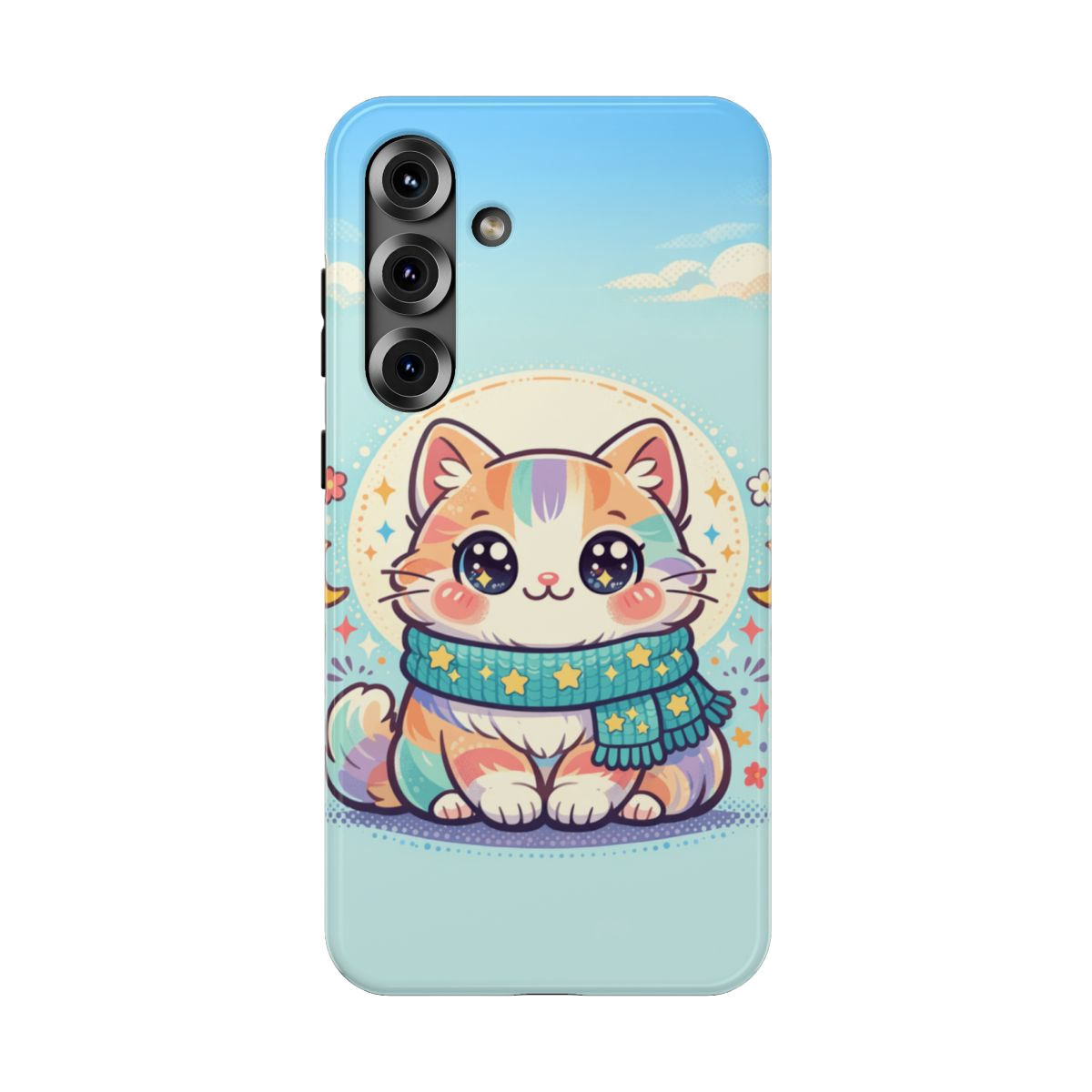Happy Kitty Phone Case - Samsung Galaxy S25 Plus