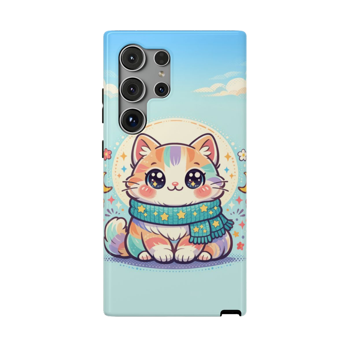 Happy Kitty Phone Case - Samsung Galaxy S24 Ultra