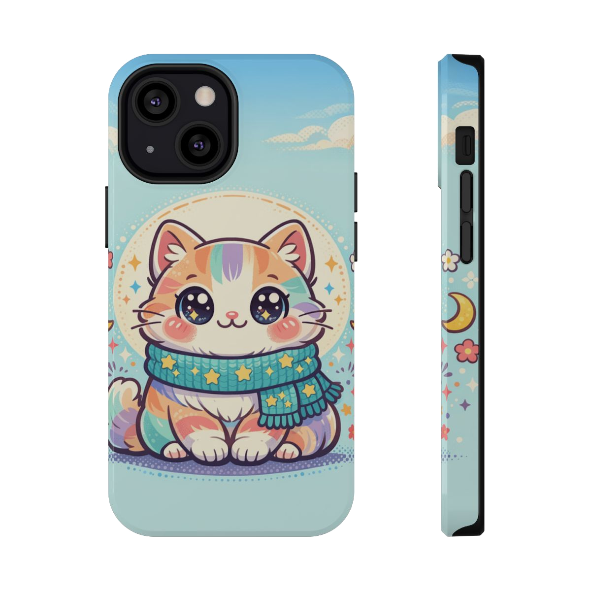 Happy Kitty Phone Case - iPhone 13 Mini