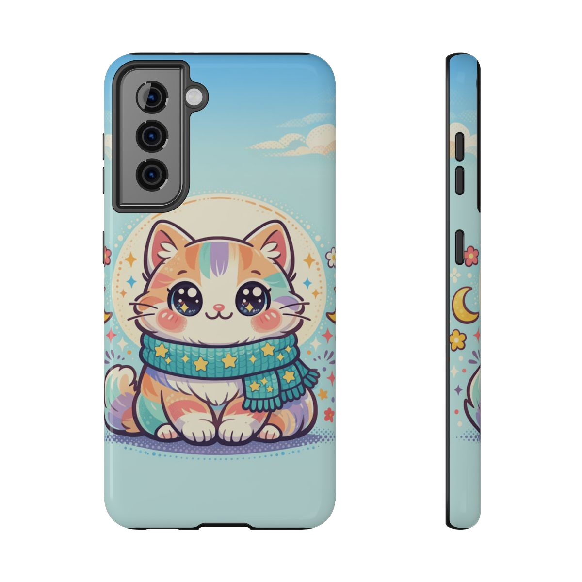 Happy Kitty Phone Case - Samsung Galaxy S21