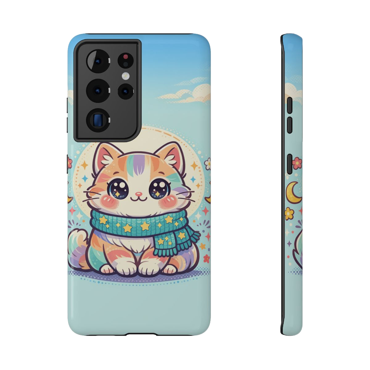 Happy Kitty Phone Case - Samsung Galaxy S21 Ultra