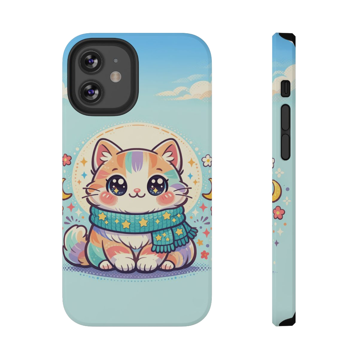Happy Kitty Phone Case - iPhone 12 Mini