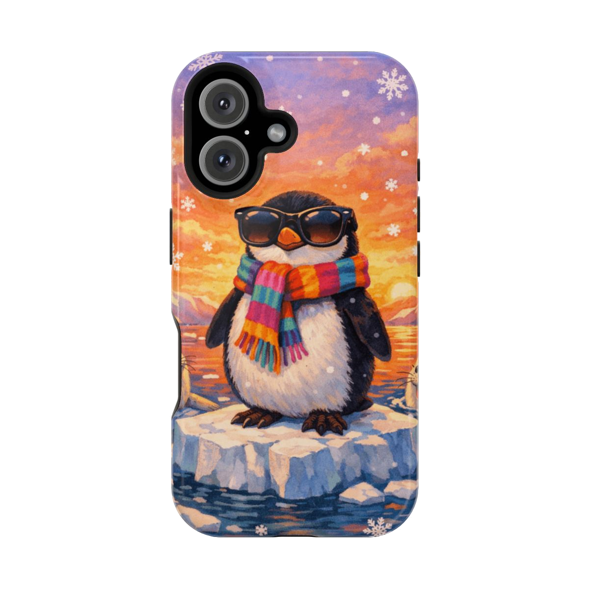 Cool Penguin Vibes Phone Case - iPhone 16