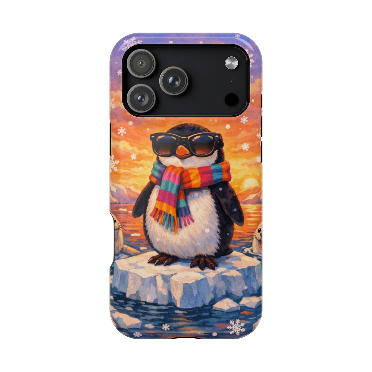 Cool Penguin Vibes Phone Case - iPhone 17 Pro Max