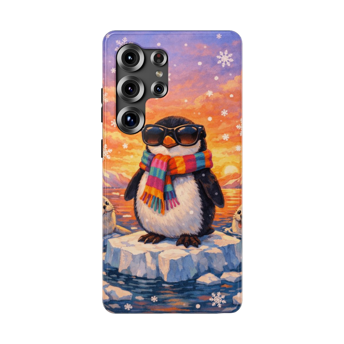 Cool Penguin Vibes Phone Case - Samsung Galaxy S25 Ultra