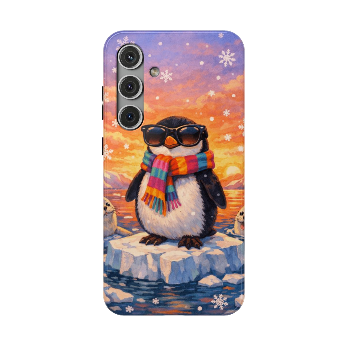 Cool Penguin Vibes Phone Case - Samsung Galaxy S24 Plus