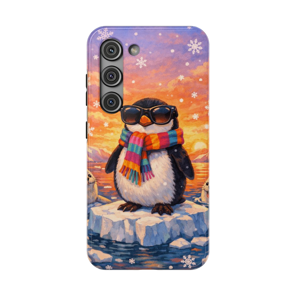 Cool Penguin Vibes Phone Case - Samsung Galaxy S23