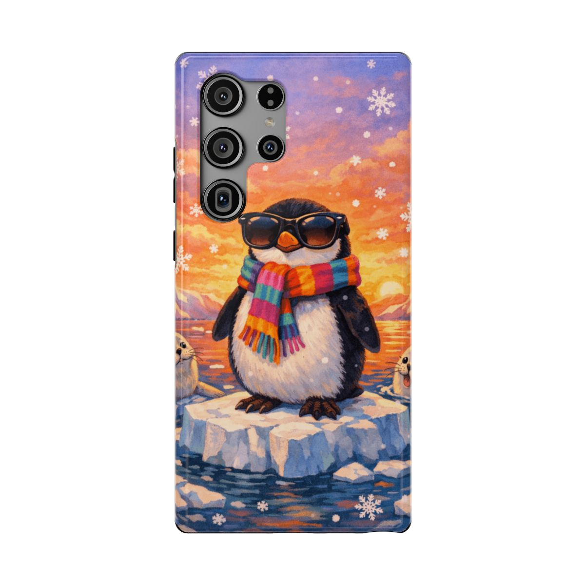 Cool Penguin Vibes Phone Case - Samsung Galaxy S23 Ultra