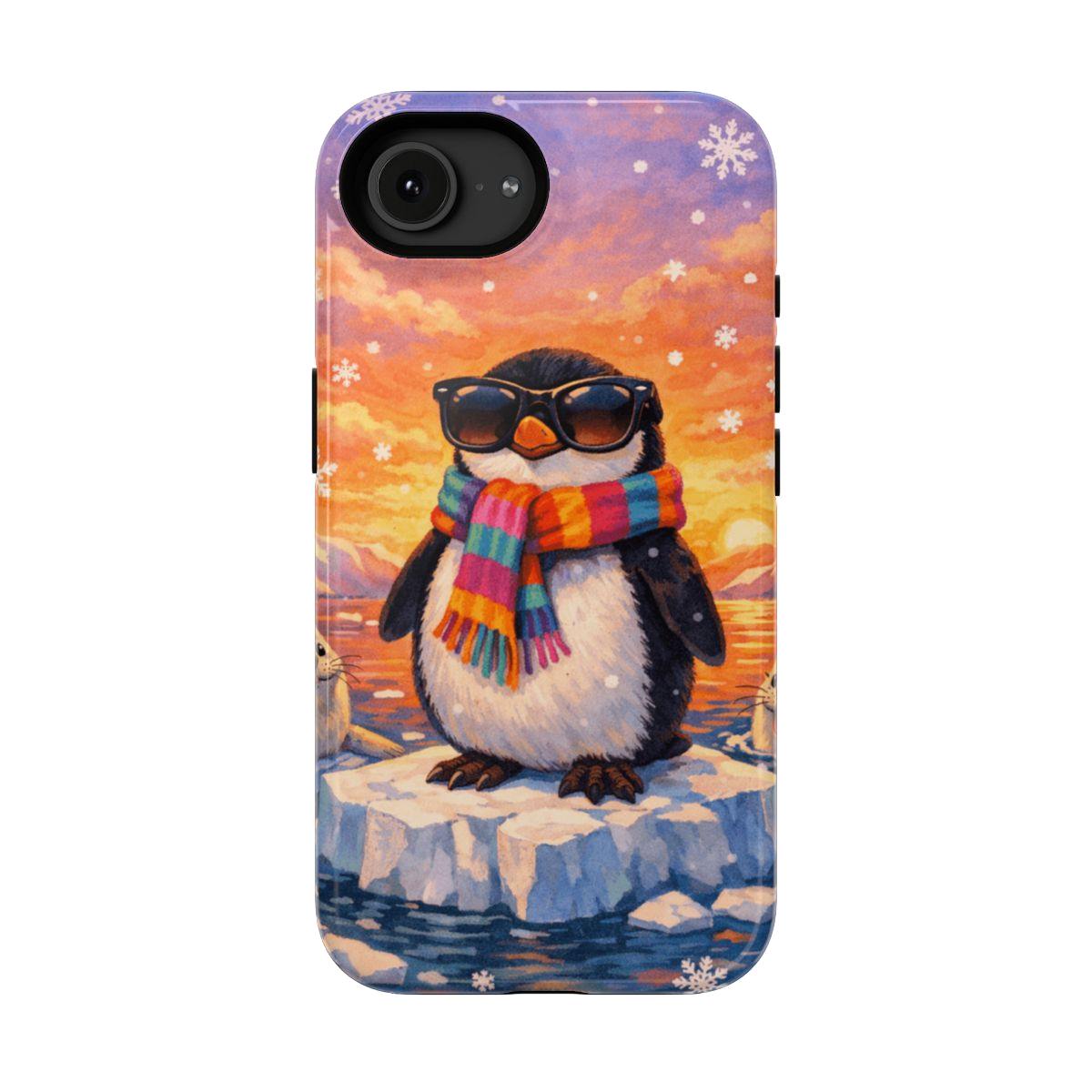 Cool Penguin Vibes Phone Case - iPhone 16e