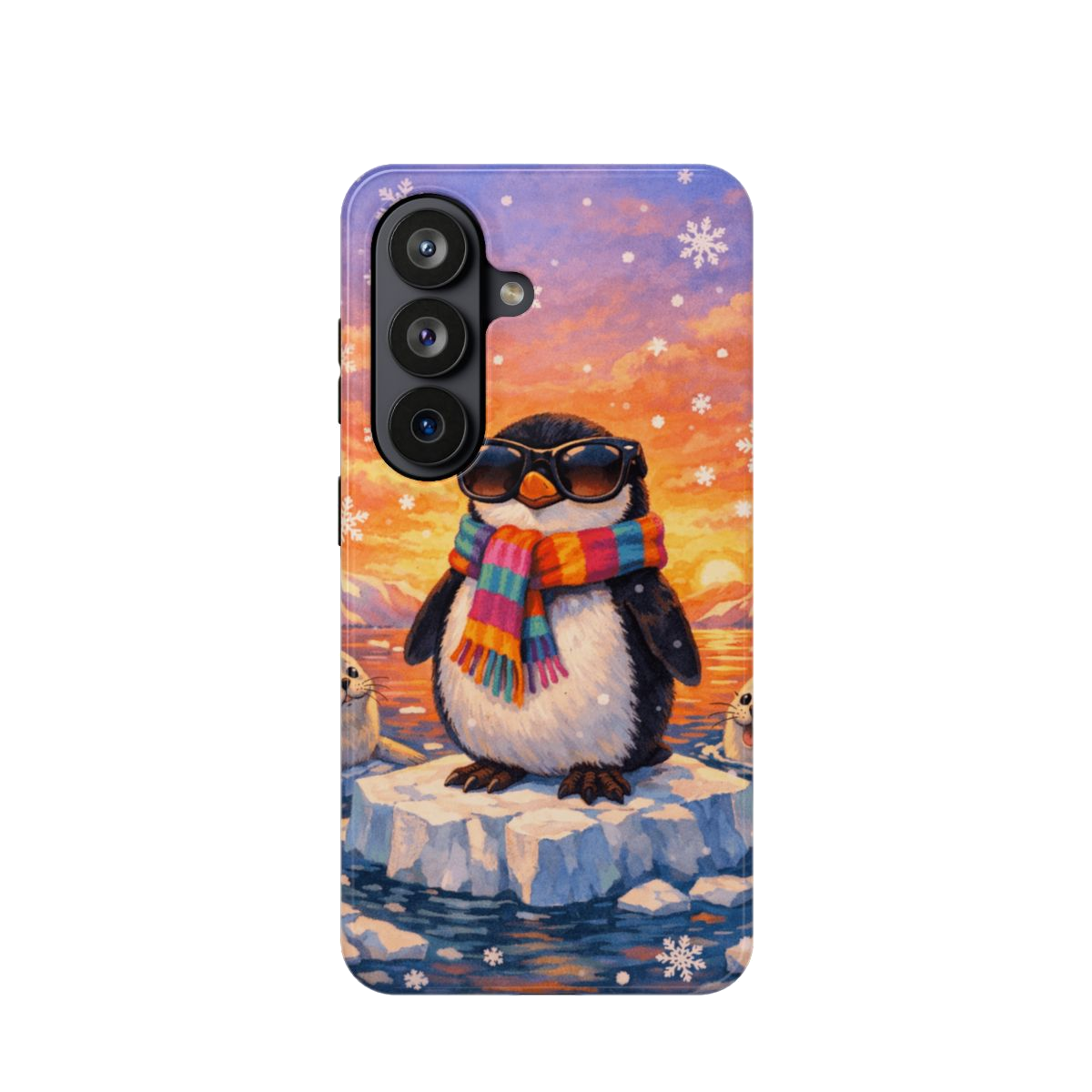Cool Penguin Vibes Phone Case - Samsung Galaxy S26