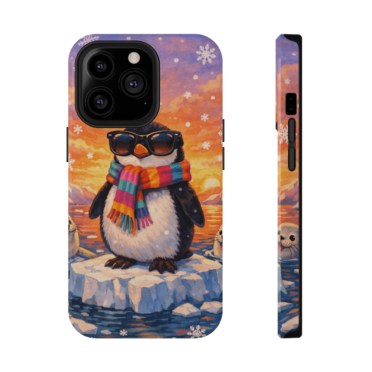 Cool Penguin Vibes Phone Case - iPhone 13 Pro