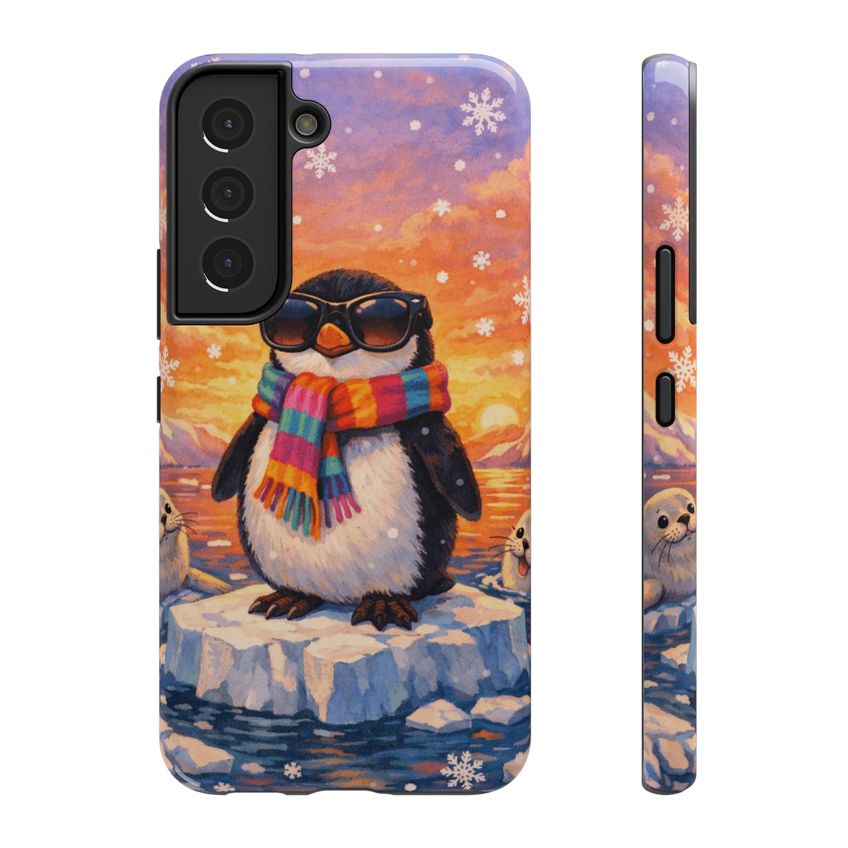 Cool Penguin Vibes Phone Case - Samsung Galaxy S22