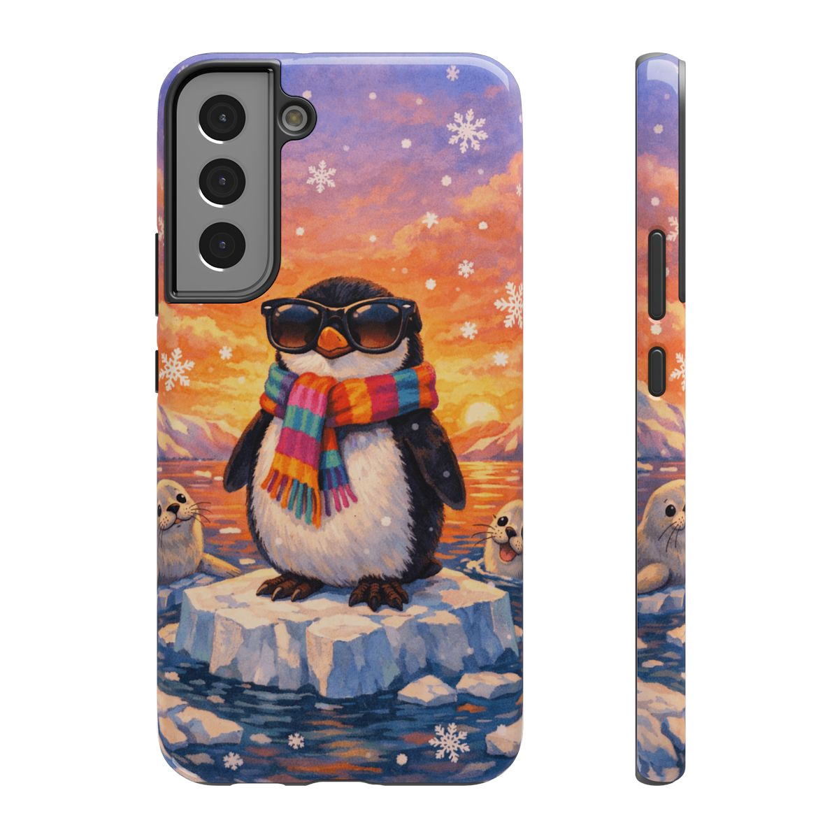 Cool Penguin Vibes Phone Case - Samsung Galaxy S22 Plus