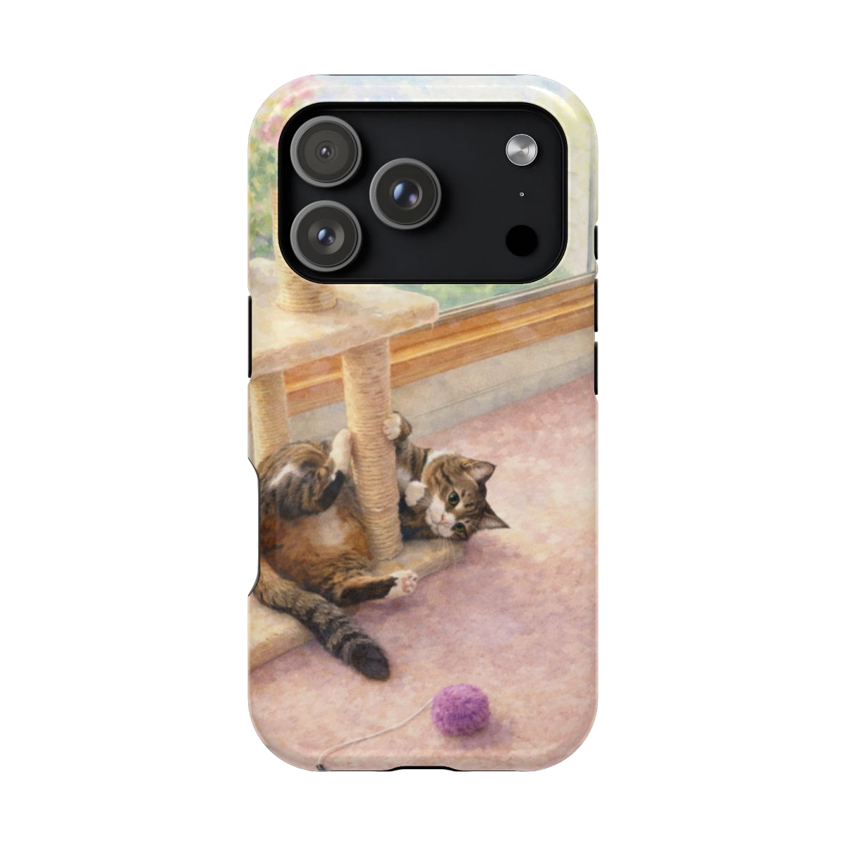 Playful Kitty Magnetic Phone Case - iPhone 17 Pro