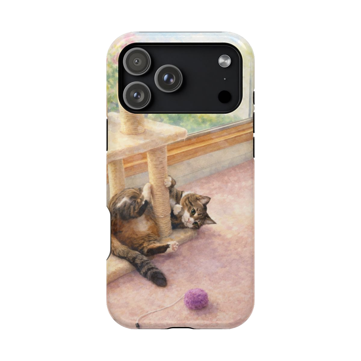 Playful Kitty Magnetic Phone Case - iPhone 17 Pro Max