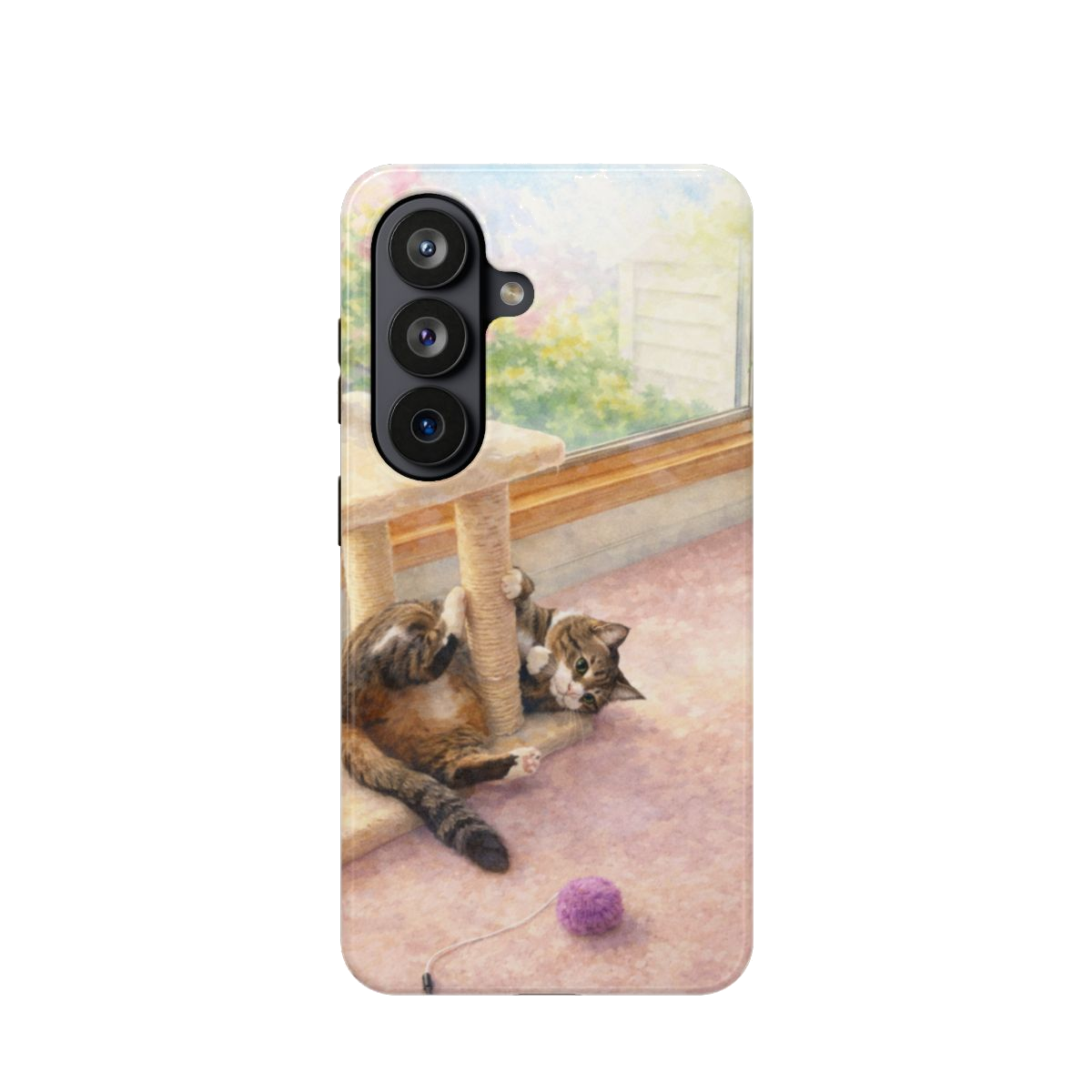 Playful Kitty Magnetic Phone Case - Samsung Galaxy S26