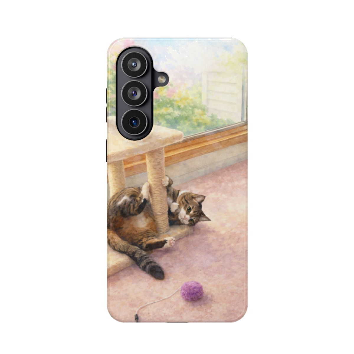 Playful Kitty Magnetic Phone Case - Samsung Galaxy S26 Plus
