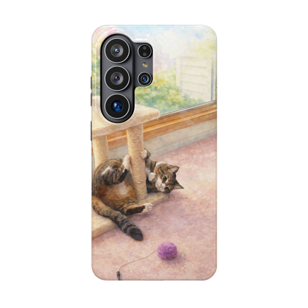 Playful Kitty Magnetic Phone Case - Samsung Galaxy S26 Ultra