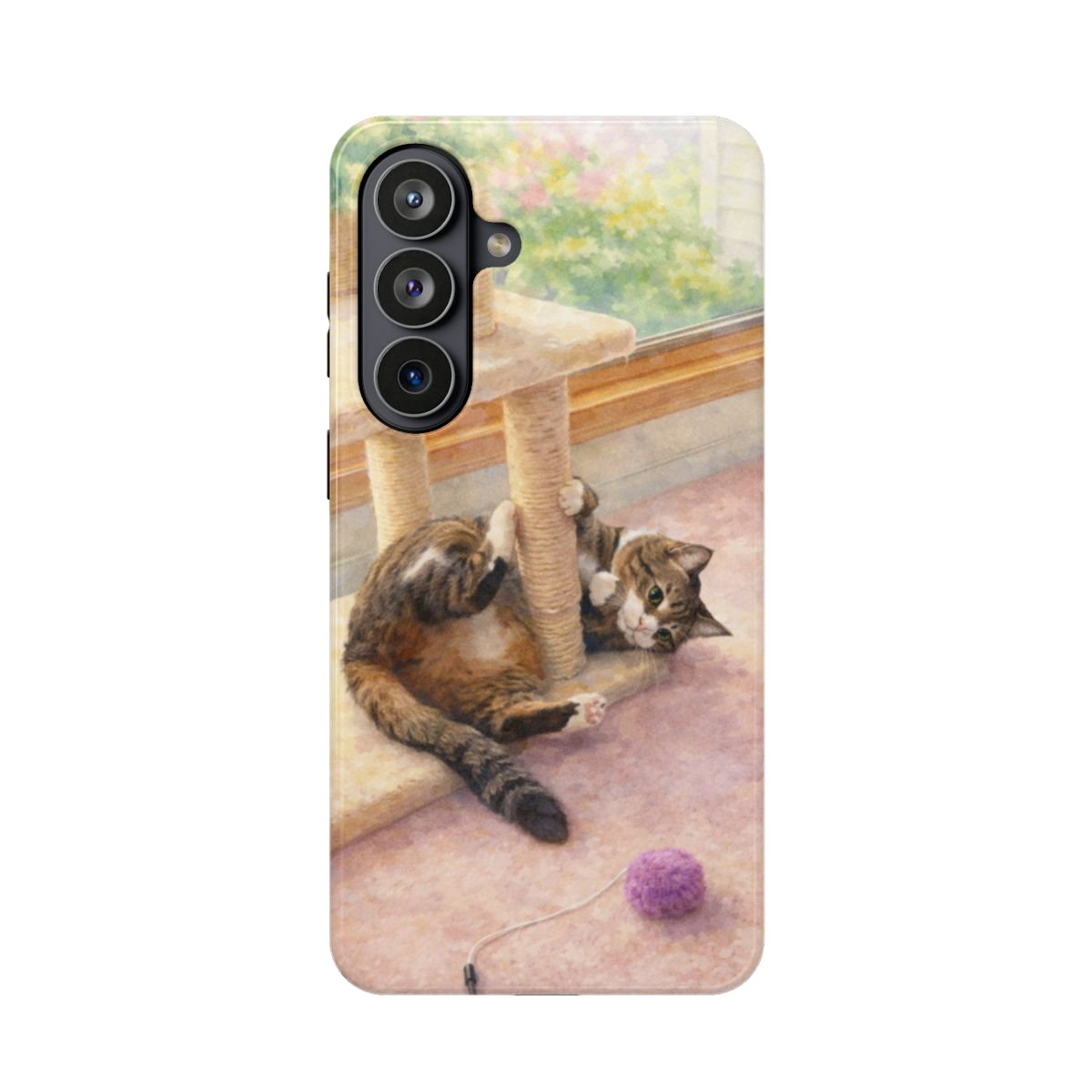 Playful Cat Magnetic Phone Case - Samsung Galaxy S26 Plus