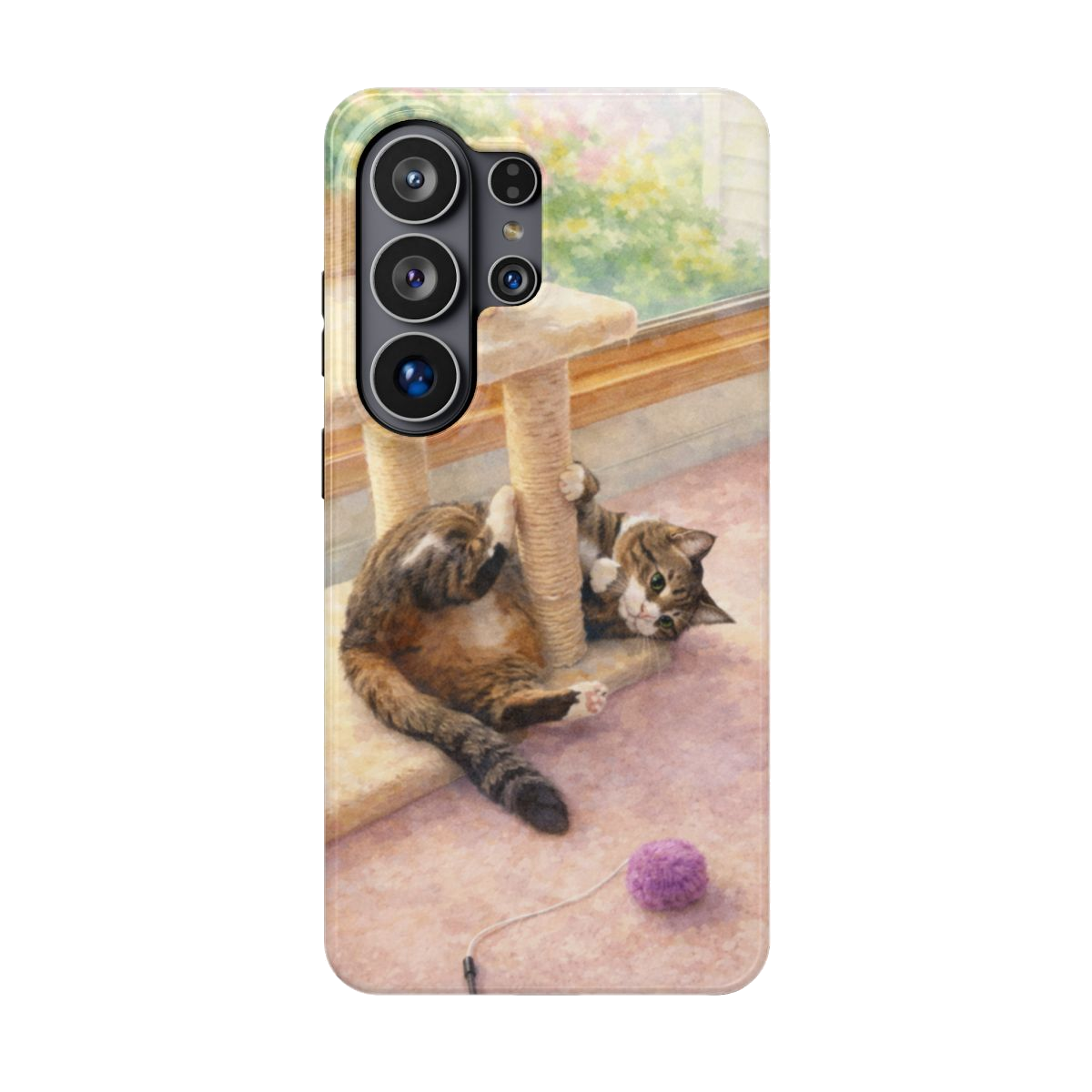 Playful Cat Magnetic Phone Case - Samsung Galaxy S26 Ultra