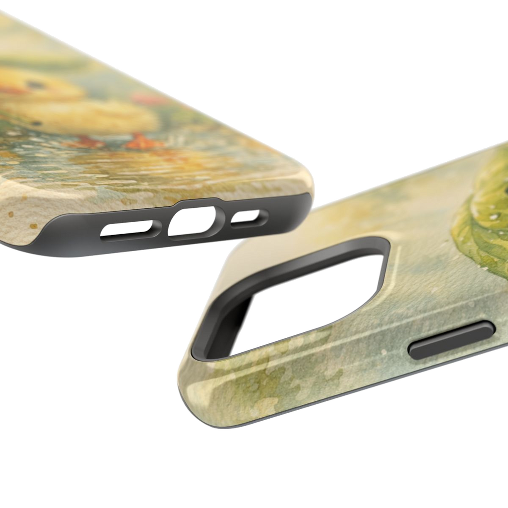 Whimsical Duck Delight Phone Case - Mockup 2