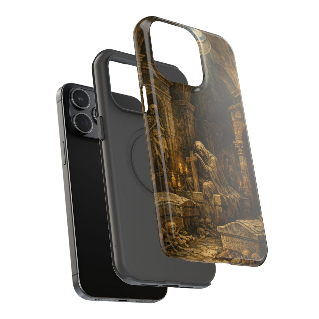 Catacomb Chronicles Phone Case - Mockup 3