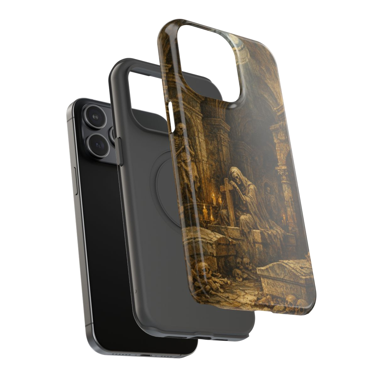 Catacomb Chronicles Phone Case - Mockup 3
