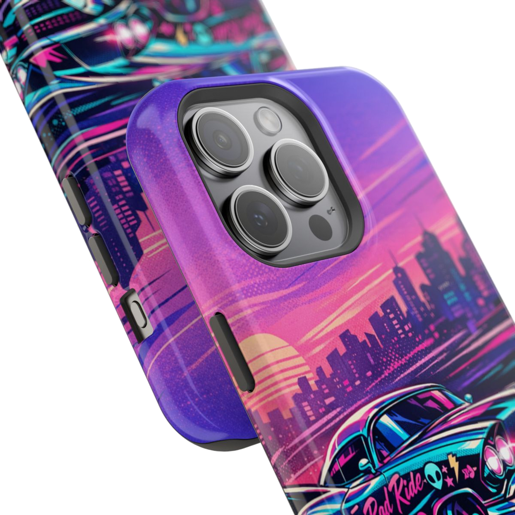 Neon Dream Machine Phone Case - Mockup 1