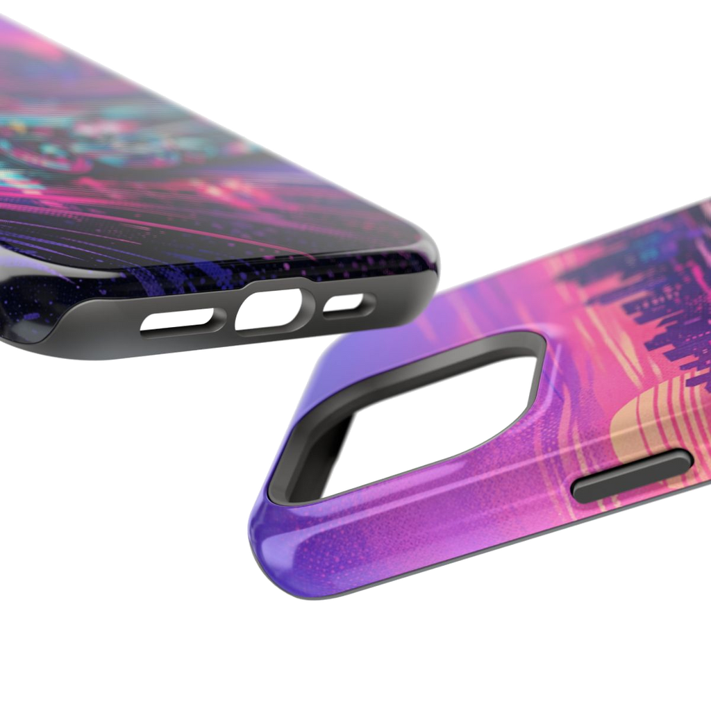 Neon Dream Machine Phone Case - Mockup 2