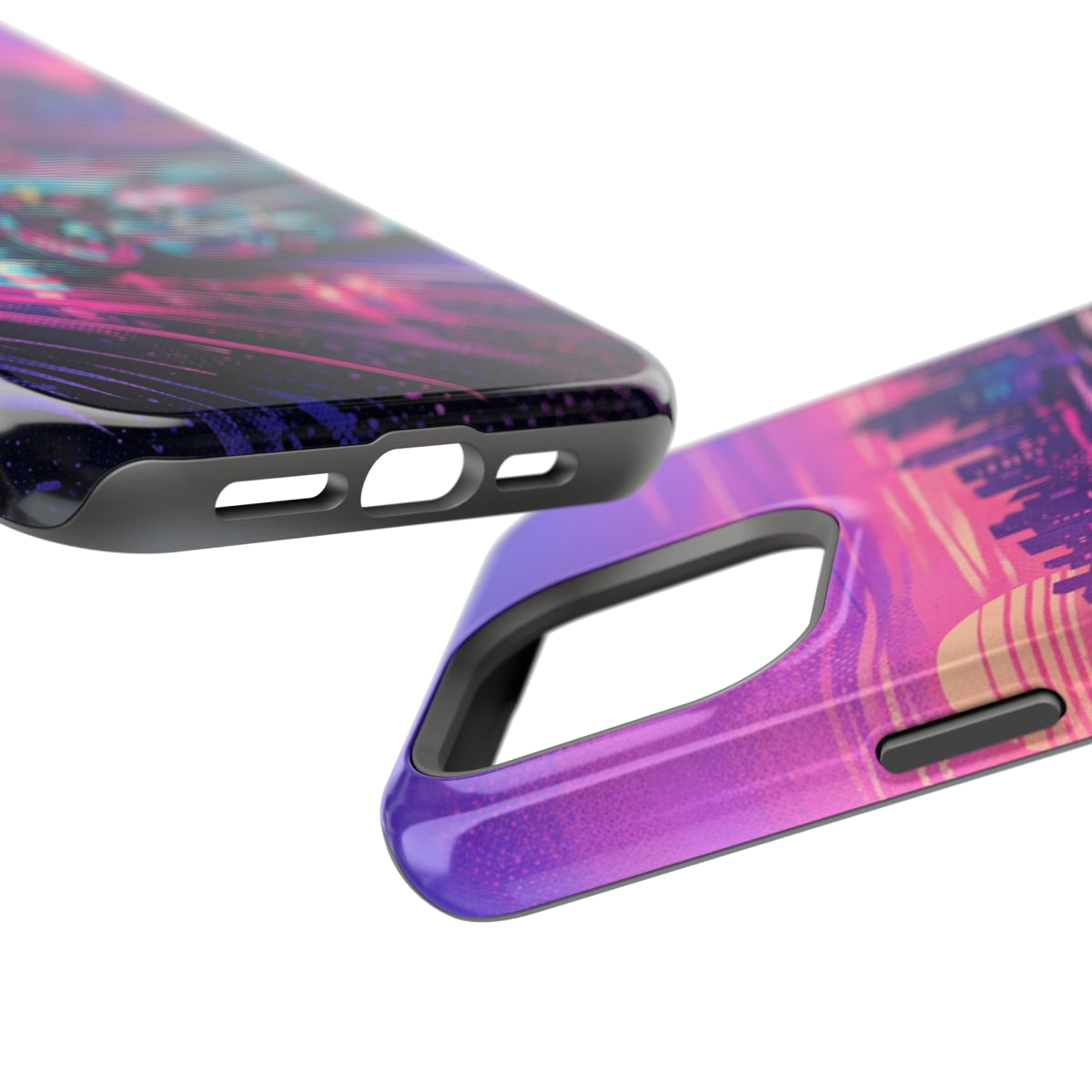 Neon Dream Machine Phone Case - Mockup 2
