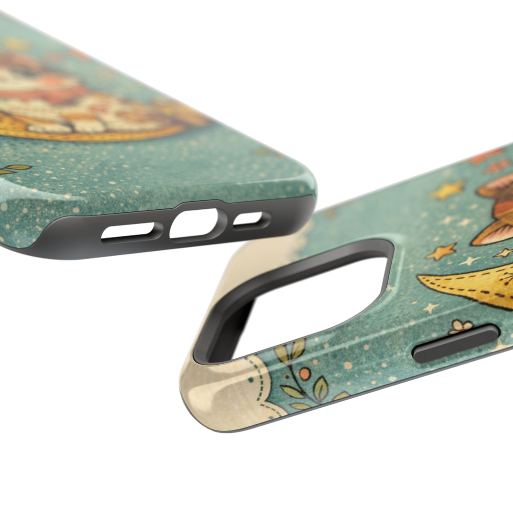 Celestial Cuddle Cat Phone Case - Mockup 2