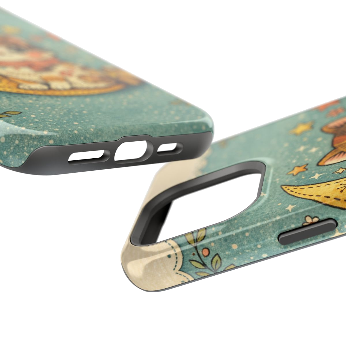 Celestial Cuddle Cat Phone Case - Mockup 2