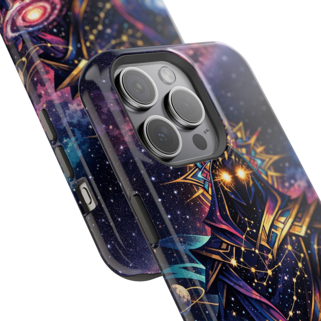 Celestial Guardian Artwork Magnetic Phone Case - Mockup 1