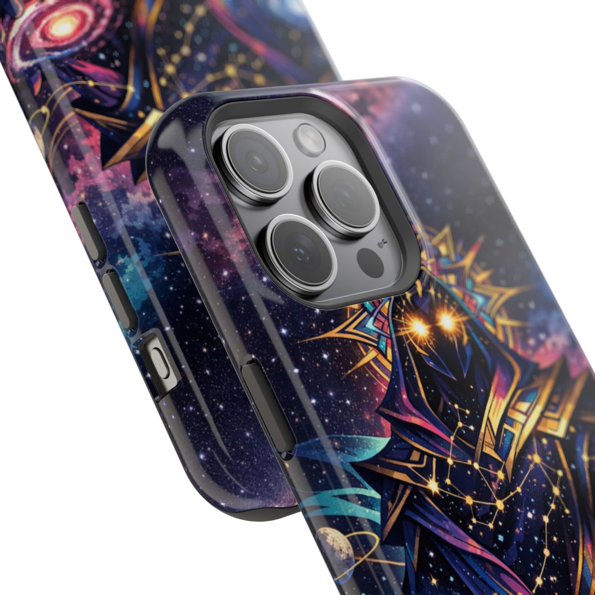 Celestial Guardian Artwork Magnetic Phone Case - Mockup 1