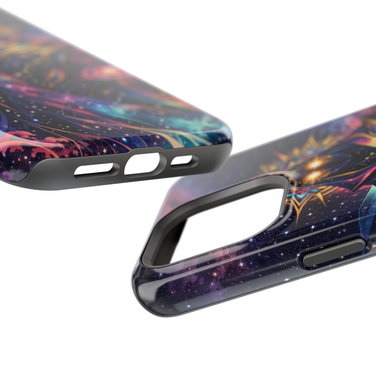 Celestial Guardian Artwork Magnetic Phone Case - Mockup 2