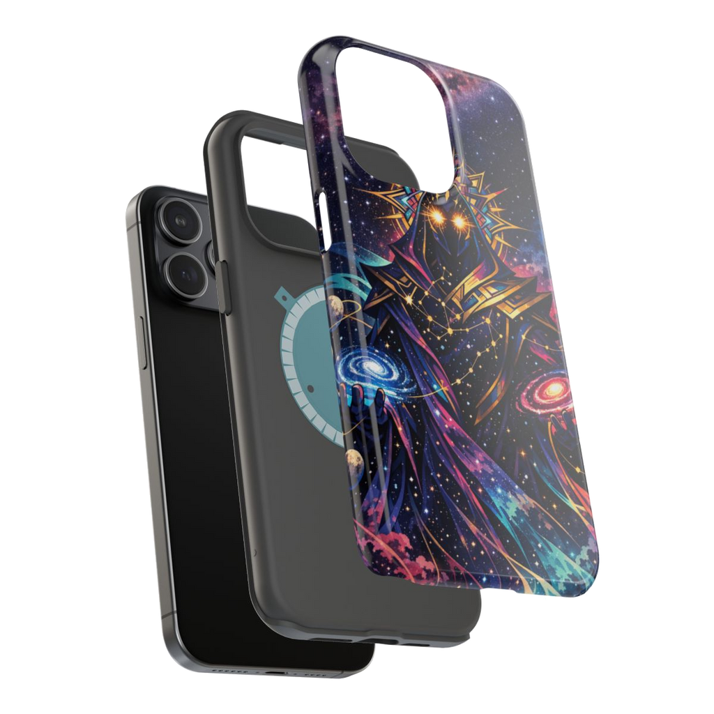 Celestial Guardian Artwork Magnetic Phone Case - Mockup 3