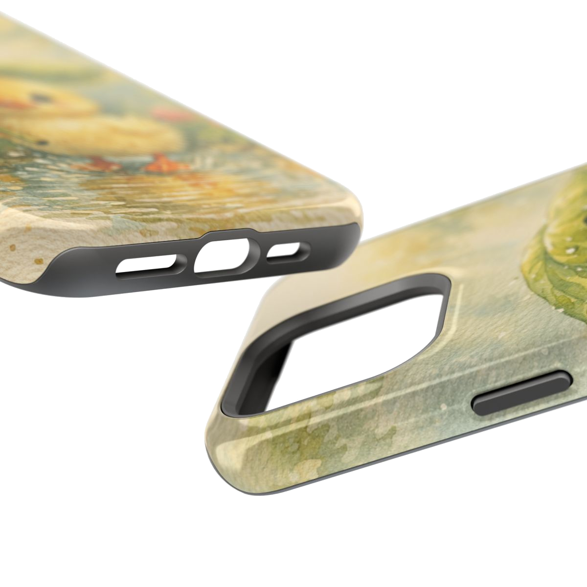 Whimsical Duck Delight Magnetic Phone Case - Mockup 2