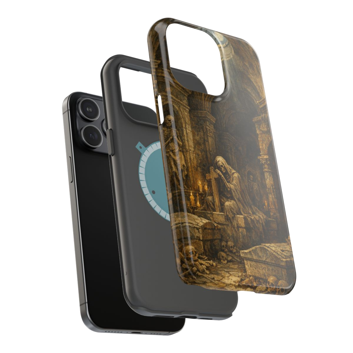 Catacomb Chronicles Magnetic Phone Case - Mockup 3