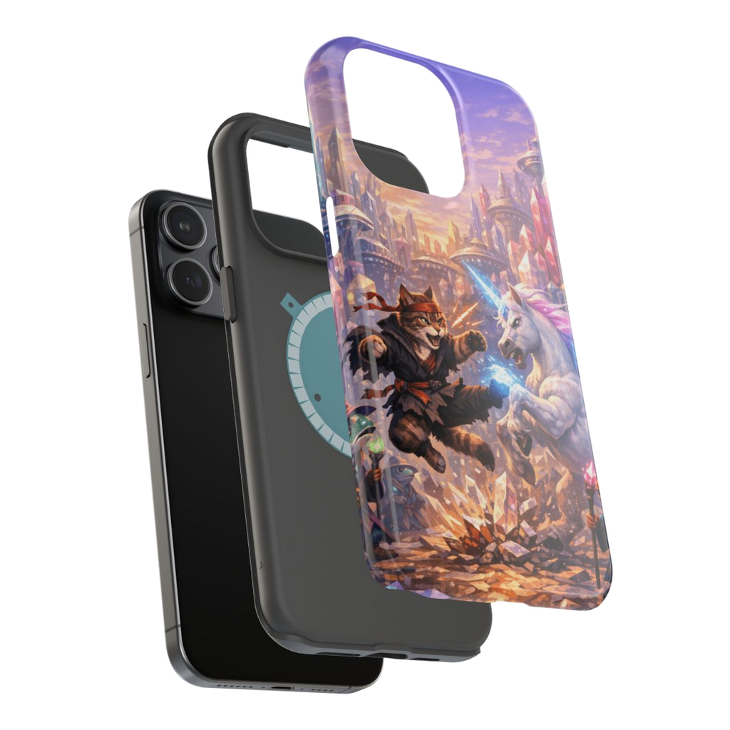 Mystic Battle Royale Magnetic Phone Case - Mockup 3