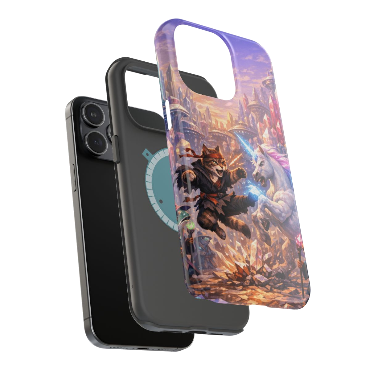 Mystic Battle Royale Magnetic Phone Case - Mockup 3