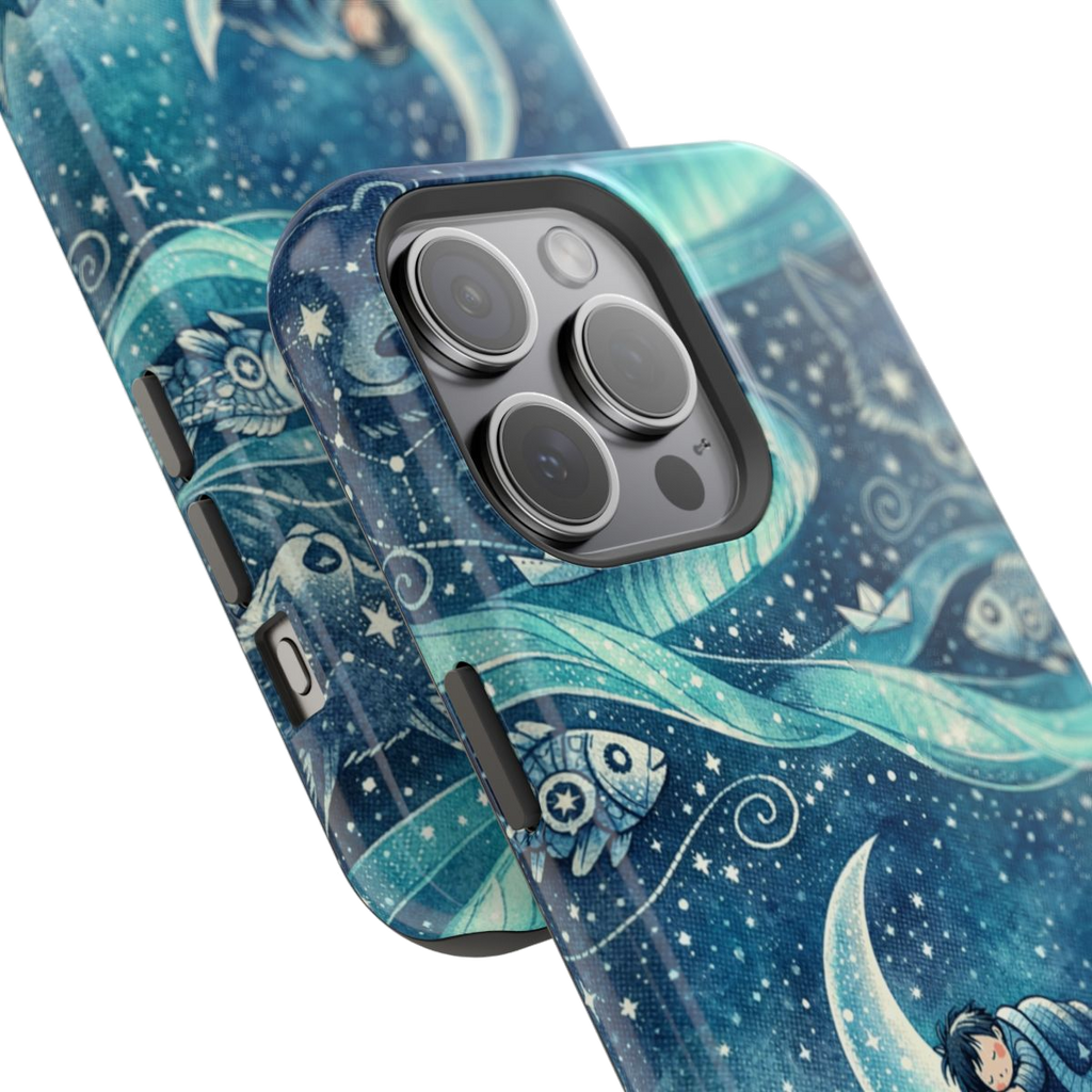 Dreamscape Wonders Magnetic Magnetic Phone Case - Mockup 1