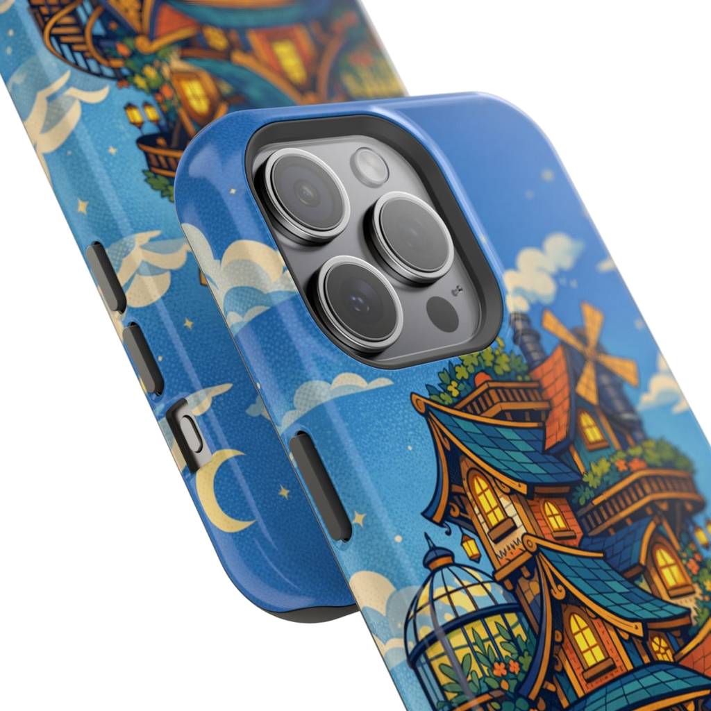 Whimsical Haven Retreat Magnetic Phone Case - Mockup 1